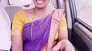 house maid dirty talks during car sex 😏