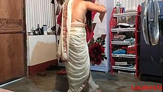 Madam Sex Her Husband Home with Saree Chudai