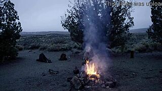 Fantasy Bare Maidens Cum At Campfire.