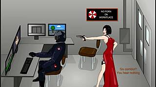 let's play ada wong versus the pink queen with toys