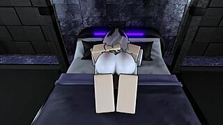 my slutty friend asks me to fuck her hard and i end up with a creampie inside of her pussy on roblox