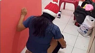 Nurse Shows Ass In Hospital Corridor, Horny For Boyfriend