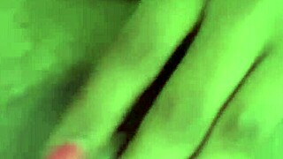 Fingering my juicy virgin chocolate pussy until I scream and cream.