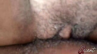 Extremily close-up pussyfucking macro creampie with passionate foreplay