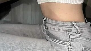 my student's perfect big ass rides my cock hard in this amateur riding session