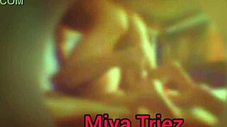 miya triez contrasts housewife slut with cuckold humiliation in hairy fucking