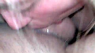 blowing bubbles while i throat fuck her