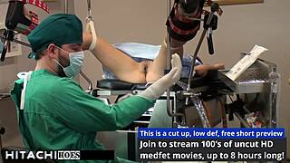 In tampa, freshman alexa rydell receives mandatory hitachi orgasm from doctor in hospital