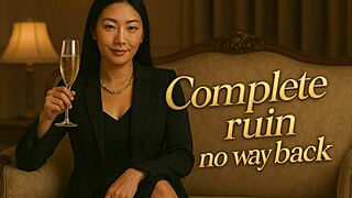 Complete Ruin By Asian Findom Goddess