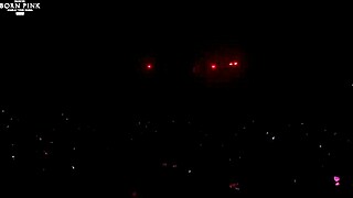 Intriguing concert by born pink blink with asian japanese vibes