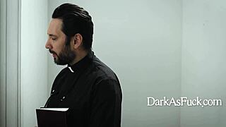 A Young Teen Convinces The Priest To Break His Vow Of Celibacy