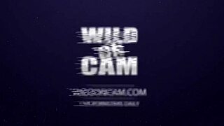 Big tit ebony squirting in close up while using hitachi during cam show.