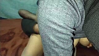 Desi indian village couple 69 fuck on the ranch.