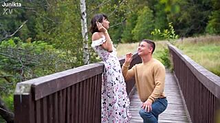 made me an offer theres no time to explain just fuck me in the forest with squirting and cum on tits