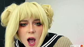himiko toga's first sex with creampie!
