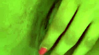 Fingering my juicy virgin chocolate pussy until I scream and cream.