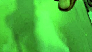 I rub my cock in the shower