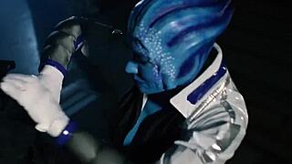 Amateurs parody ass effect in hardcore