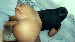 Castigo Anal Para La Colombiana Culona