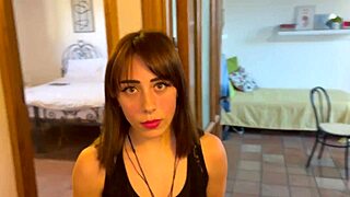 Custom landlord film 4k with bdsm slave teasing and rough domination 😏