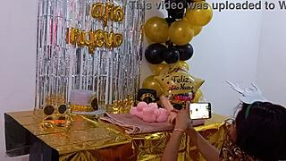 Hot Stepsister Gets Fucked On Birthday As Doll.