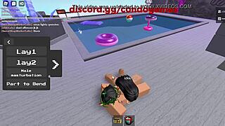 piping another roblox girl