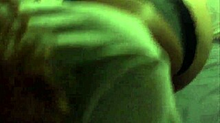 nerdie chocolate teen 18+ sucking cock with passion