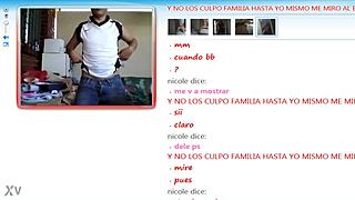 Chico on webcam msn, chatting about life and fun times