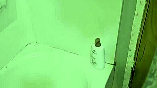 I rub my cock in the shower