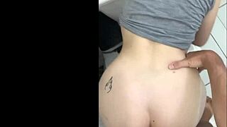 Fuck My STEPSISTER BATHROOM CREAMPIE POV LATINA TATTOOED TEEN