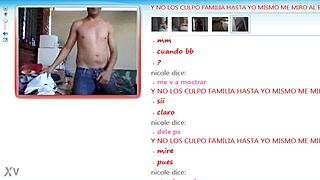 Chico on webcam msn, chatting about life and fun times