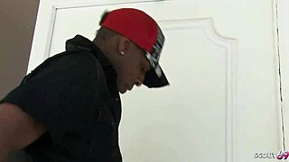 huge ass wife seduces black boy for cheating quickie