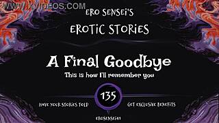 bittersweet final goodbye in erotic audio for women