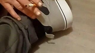 Why does my friend trash my sneakers?