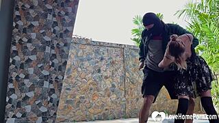 Naughty Teacher Dominates In Skirt