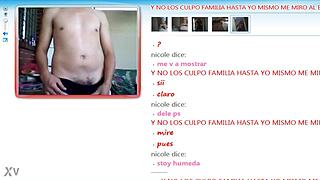 Chico on webcam msn, chatting about life and fun times
