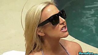 Blonde Milf Sophia West Fucks Big Black Cock Outdoors