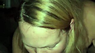 Milf gags on cock for full head mouthpie