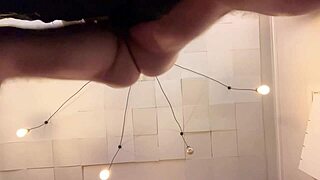 you lay under me as i perform and withdraw to drip on you