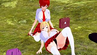 hyperbolic flower says, 'here's the nature walkthrough'