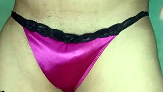 Look At Rosita Crossdressing In Satin Panties!