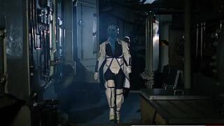 Amateurs parody ass effect in hardcore