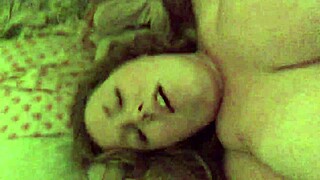 The trim video shows a girl with big tits