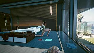 i'm lesbain valerie femalev gettin lucky tonite with panam palmer dancin and makin love in cyberpunk 2077
