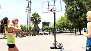 Lushy Lesbian Brunette Initiates Innocent Blondie For Pussy And Anal Licking And Sixty Niner.