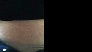 latina girl touches her pussy a bit