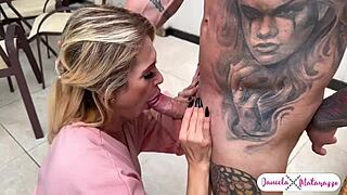 Brazilians making wild porn in luxury motel!