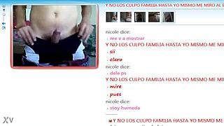 Chico on webcam msn, chatting about life and fun times