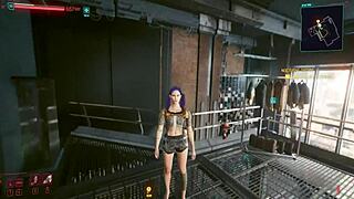 i'm lesbain valerie femalev gettin lucky tonite with panam palmer dancin and makin love in cyberpunk 2077