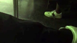 saw big ass girl on train